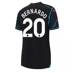 Manchester City Bernardo Silva #20 Dámské Alternativní Dres 2023-24 Krátký Rukáv
